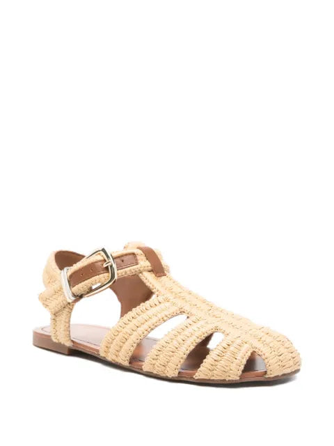Maje flat strap sandals