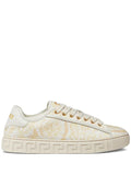 Versace Greca printed canvas sneakers
