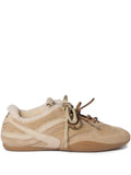 Miu Miu shearling-lined suede sneakers