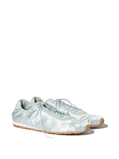 Miu Miu Plume satin sneakers