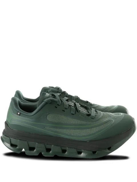 On lace-up sneakers