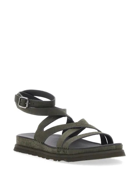 UGG GoldenGaze ankle-wrap sandals
