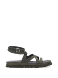 UGG GoldenGaze ankle-wrap sandals