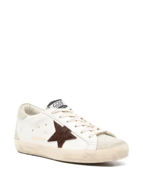 Golden Goose star appliqué sneakers