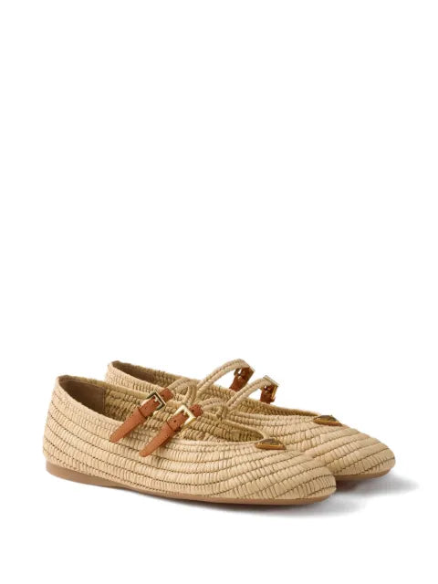 Prada crochet ballerinas