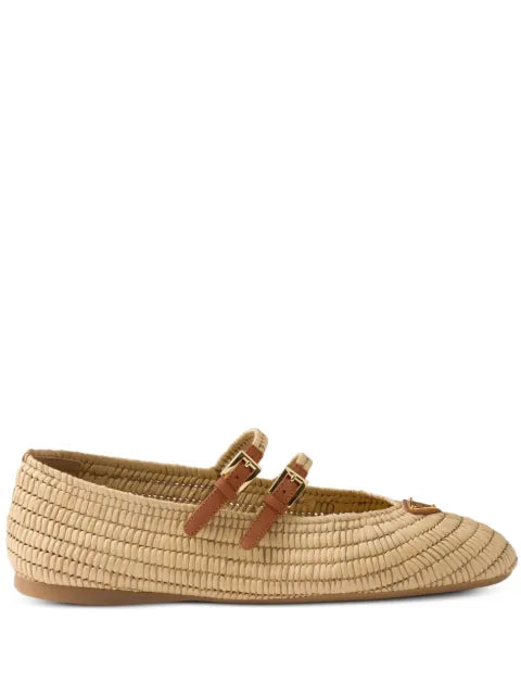 Prada crochet ballerinas