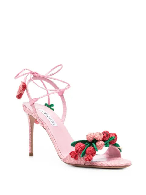 Aquazzura Botanica sandals 85