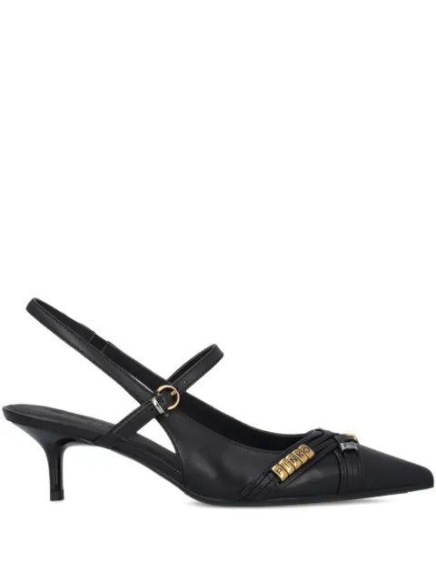PINKO slingbacks with straps and jewel details