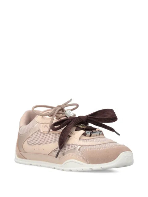 PINKO sneakers with double laces and jewel details