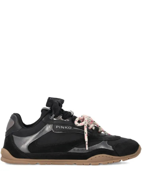 PINKO sneakers with double laces and logo details