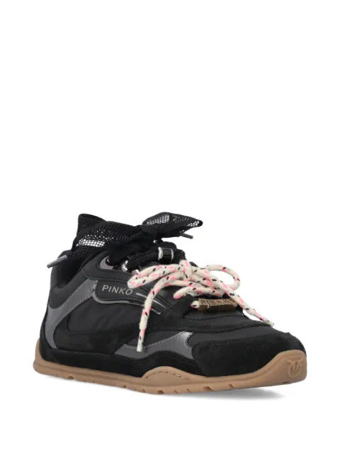 PINKO sneakers with double laces and logo details
