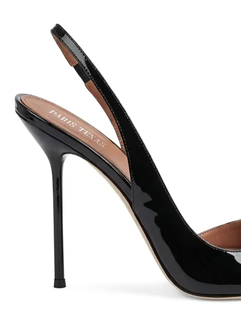 Paris Texas slingback open-toe pumps