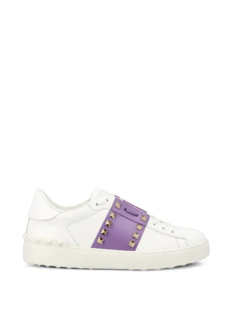 Valentino Garavani Rockstud embellished low-top sneakers