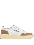 Autry Medalist low sneakers in leather and antelope suede