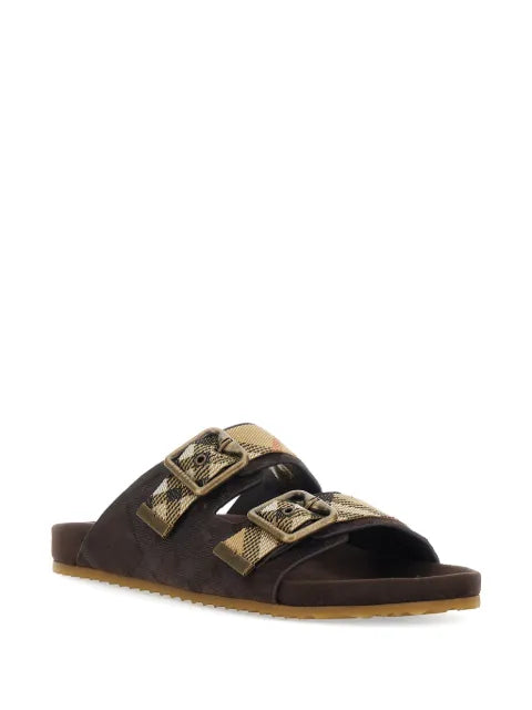 Burberry buckle strap sandals
