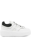 Hogan Platform Houndstooth-Lace Sneakers