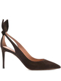 Aquazzura 85mm Bow Tie pumps