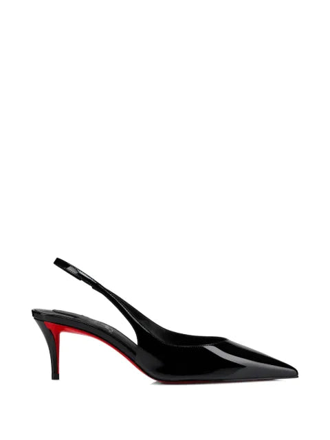 Christian Louboutin Miss Z Sling Back 60 mm pumps in patent calf leather