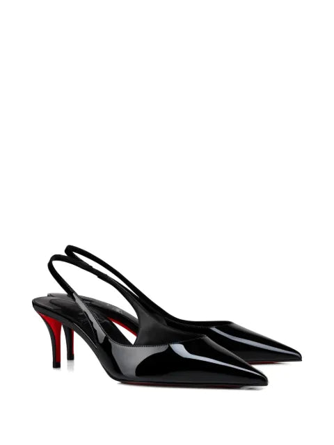 Christian Louboutin Miss Z Sling Back 60 mm pumps in patent calf leather