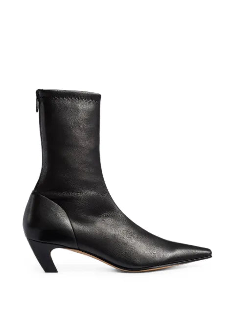 KHAITE Arizona stretch ankle boots