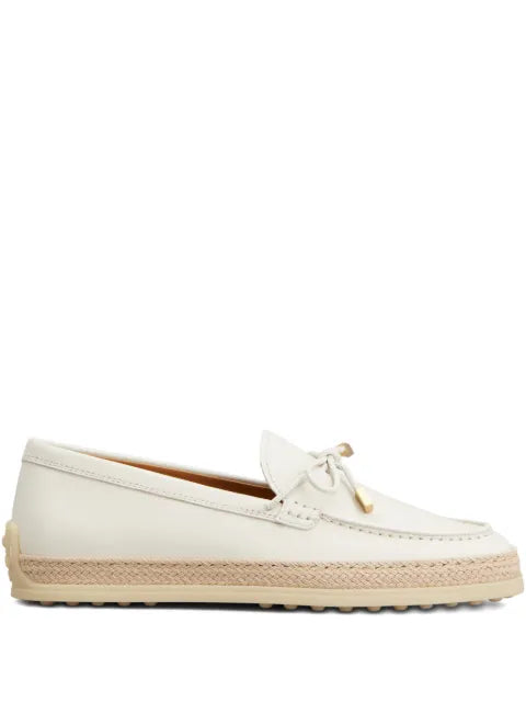 Tod's lace-detail loafers