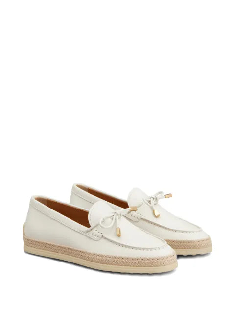 Tod's lace-detail loafers