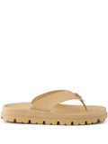 Prada rubber thong sandals