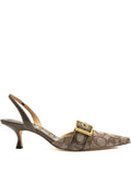 Coach Margot Slingback in Signature Jacquard slingbacks