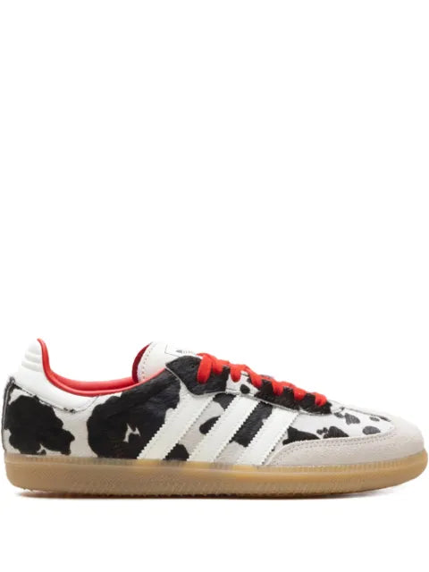 adidas Samba OG cow-print sneakers