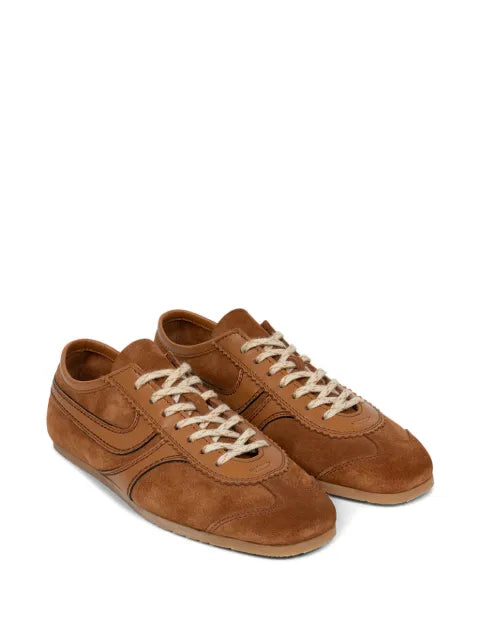 DRIES VAN NOTEN suede sneakers