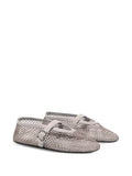 Alaïa Ballet flats in strass fishnet