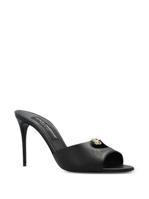 Dolce & Gabbana cutout logo mules