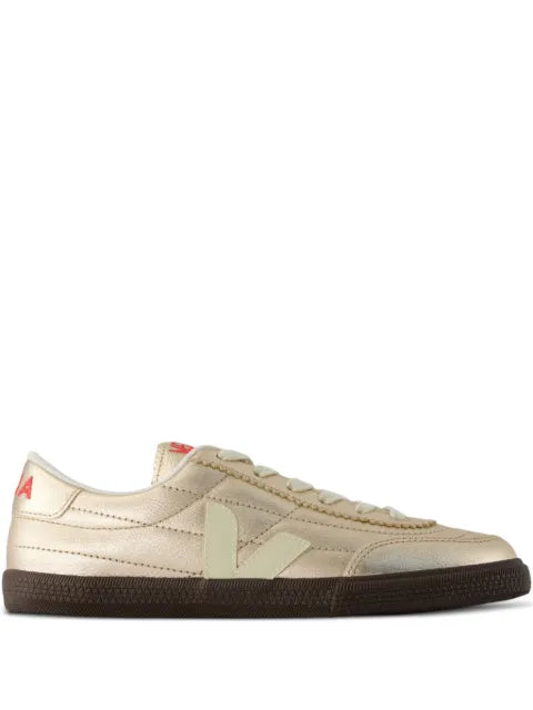 VEJA Panenka round-toe metallic sneakers