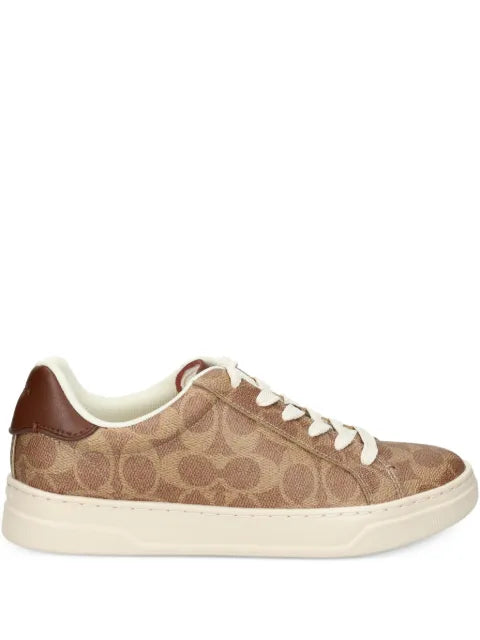 Coach High Line logo-print sneakers