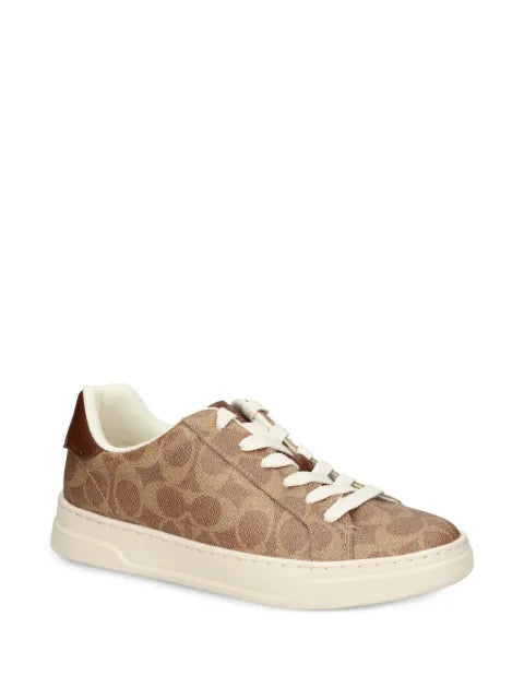 Coach High Line logo-print sneakers