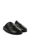 Givenchy Label flat mules in nappa leather