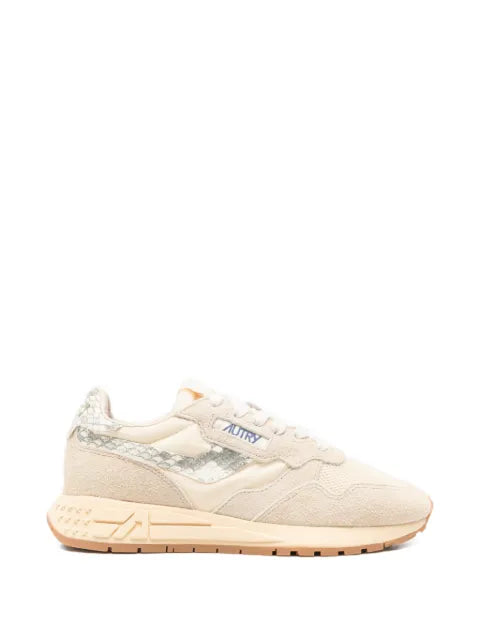 Autry Reelwind lizard-effect sneakers