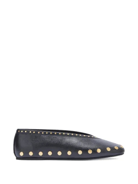 GANNI Jenny ballerinas in black