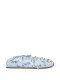 GANNI floral print sneakers
