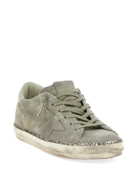 Golden Goose glitter-trim sneakers