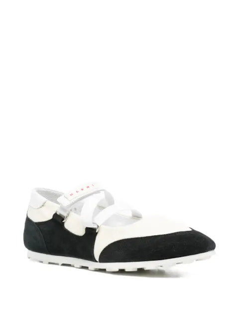 Marni round-toe ballet flats
