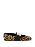 Givenchy Sliced Square ballet flats in pony leather with leopard pattern