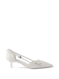 Prada open-side leather pumps