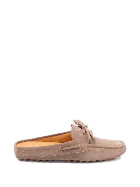 Tod's Glove Gommino lace-up mules