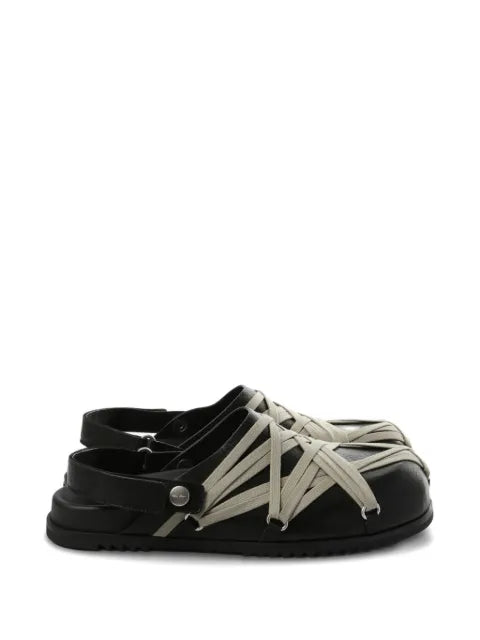 Rick Owens Megalace leather mules