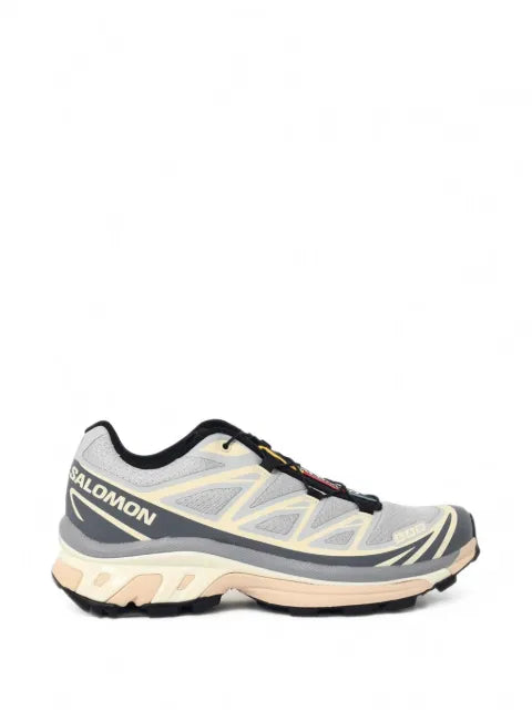 Salomon pearl blue panelled sneakers