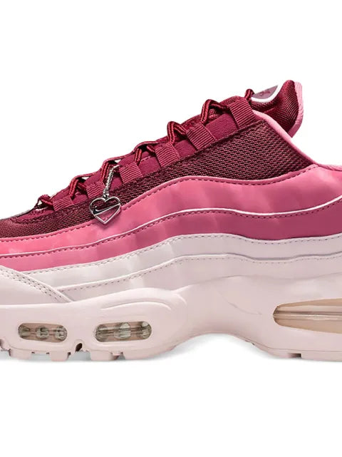 Nike Air Max 95 heart-charm sneakers