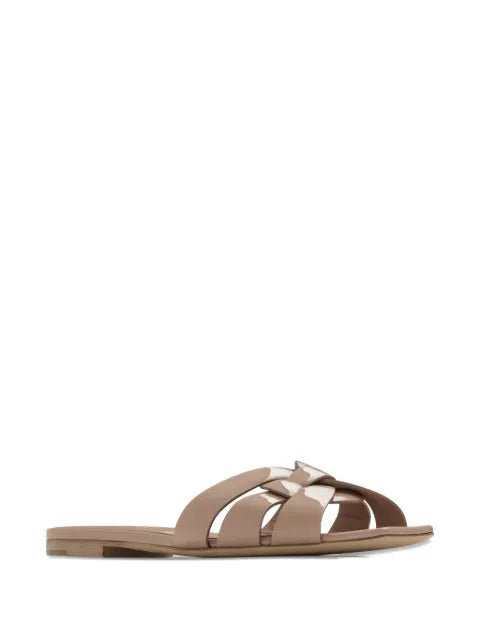Saint Laurent Tribute mules in patent leather