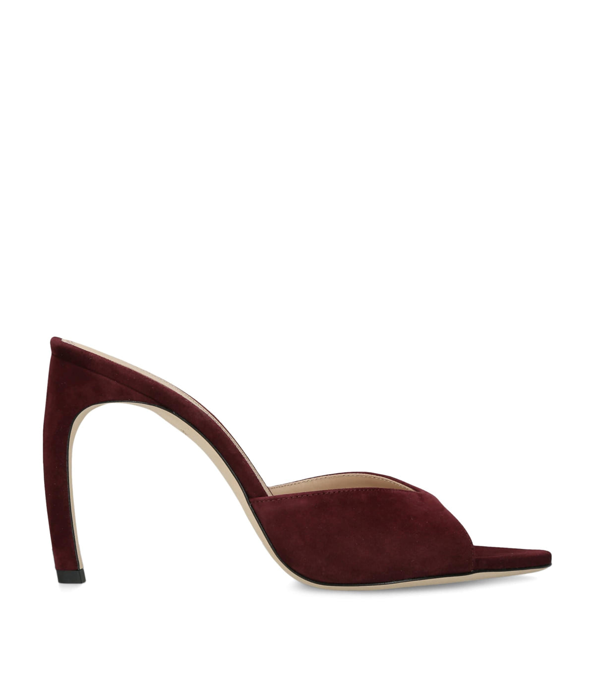 Victoria Beckham Suede Harlow Heeled Mules 100