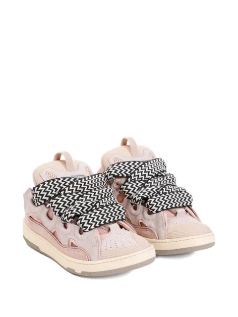 Lanvin zigzag-laces sneakers
